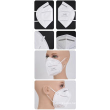 2020 Disposable Nonwoven KN95 Folding Half 5ply Face Mask for Self Use
